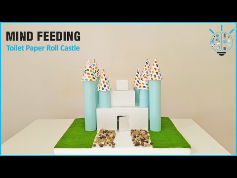 DIY Castle of Toilet Paper Rolls | Toilet Paper Roll Crafts | Castle Making with Boxes & Tissue Roll