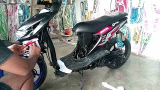 Download lagu PASANG STIKER VARIASI MOTOR HONDA BEAT KARBU mp3