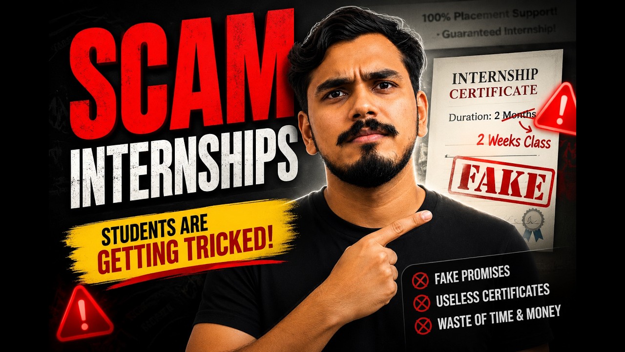 The Internship Scam
