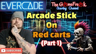 Evercade: Using an Arcade Stick on Red Carts #gaming #videogames #gameplay