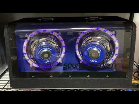 FUSION FSN-WX17L 美品 希少品 ウーファー２ユニット コアキシャル2way2ユニット合計4スピーカーシステム FM横浜 心世界