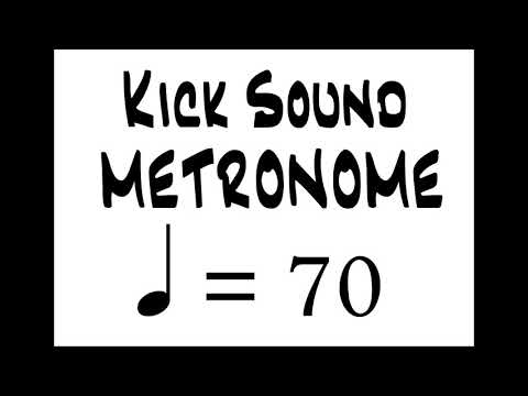 BPM 70 Kick Sound Metronome