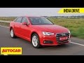 2016 Audi A4 30 TFSI India Drive Autocar India