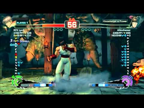 RFX LynX(Guy) Vs AllanGamer(Juri)