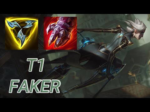 T1 Faker Camille Mid VS Xerath | KR Master Patch 13.16
