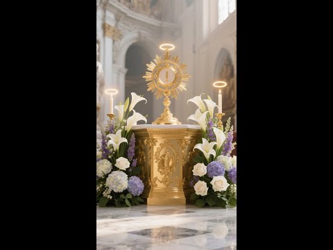 CINQUE MINUTI CON GESÙ SACRAMENTATO – Ogni Attimo davanti a Te Guarisce la Mia Anima