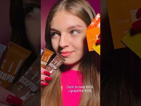 SCULPTOR Гель-фарба для брів warm brown 15 мл