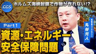 ホルムズ海峡封鎖で作物が作れない！？資源・エネルギー安全保障問題｜丸谷元人