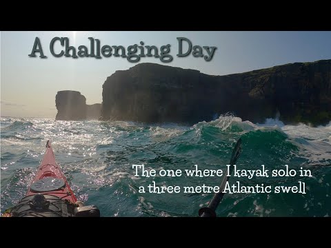 A Challenging Day - Huge Atlantic Swell