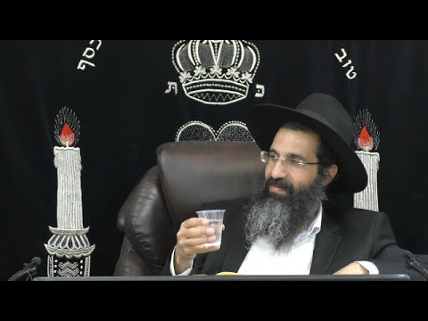 דיני הסיבה וארבע כוסות 🍷 הרב שי עובד | חמישי - פרשת מצורע (שבת הגדול) - תשפב