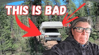 Getting there was HELL! Gorgeous Montana Boondocking on a River and a Hike to Dog Lake