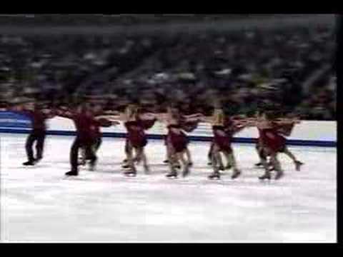 Team Berlin 1 London Short Program Synchronized Skating WSSC