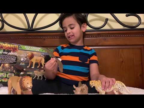 Jumanji Wild Kingdom Collection Toy Unboxing