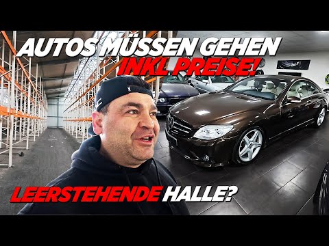 Wochenalltag - Wir trennen uns von ein paar Fahrzeugen -inklusive Preise! + Leerstehende Halle?