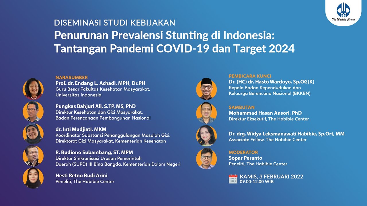 Penurunan Prevalensi Stunting di Indonesia: Tantangan Pandemi COVID-19 dan Target 2024