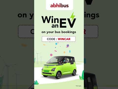 Ride, Redeem, Win EV Car: Apply coupon code WINCAR and get a chance to win an ELECTRIC CAR!🚗✨