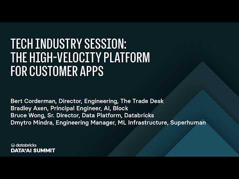 Watch: Building customer apps at scale: AI agents, unified platforms, real constraints