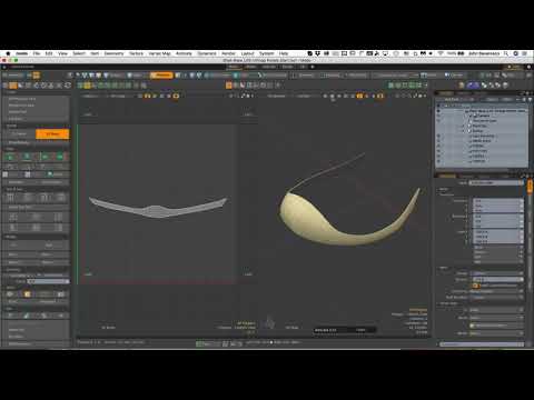 Modo Footwear Design - Lesson 5: 4. UV Mapping the Vamp