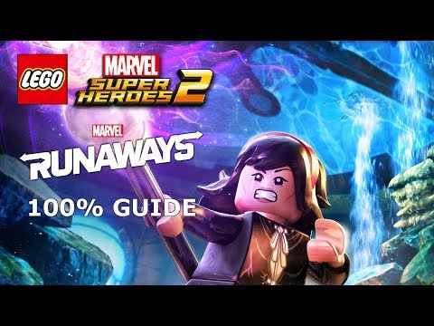The Great Escape DLC 100% Guide (Minikits & Stan Lee) - LEGO Marvel Super Heroes 2