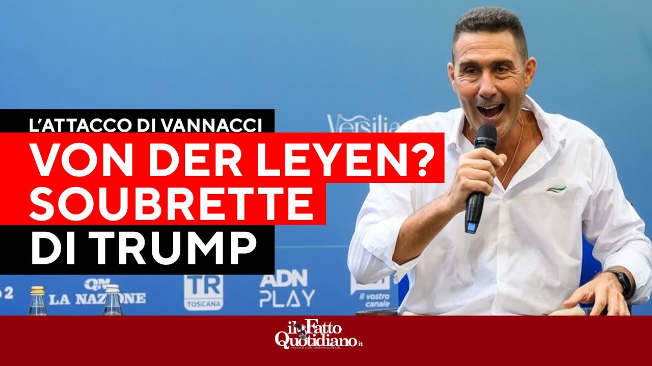 Vannacci contro Von der Leyen e Meloni: “Subrette e succubi di Trump”