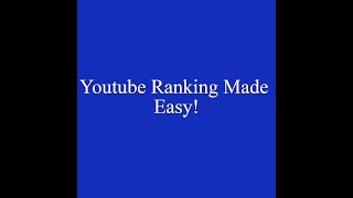 I Will Give Youtube Ranking Bot With Resale Rights