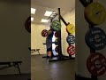 Backsquat tempo 2-2-2 5 reps @ 180 kg