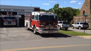 preview picture of video 'MORGANTOWN FIRE DEPT., SOUTH SIDE STATION 1, ENGINE 1 & LADDER 4 GO ON A CALL, IN MORGANTOWN, WV.'