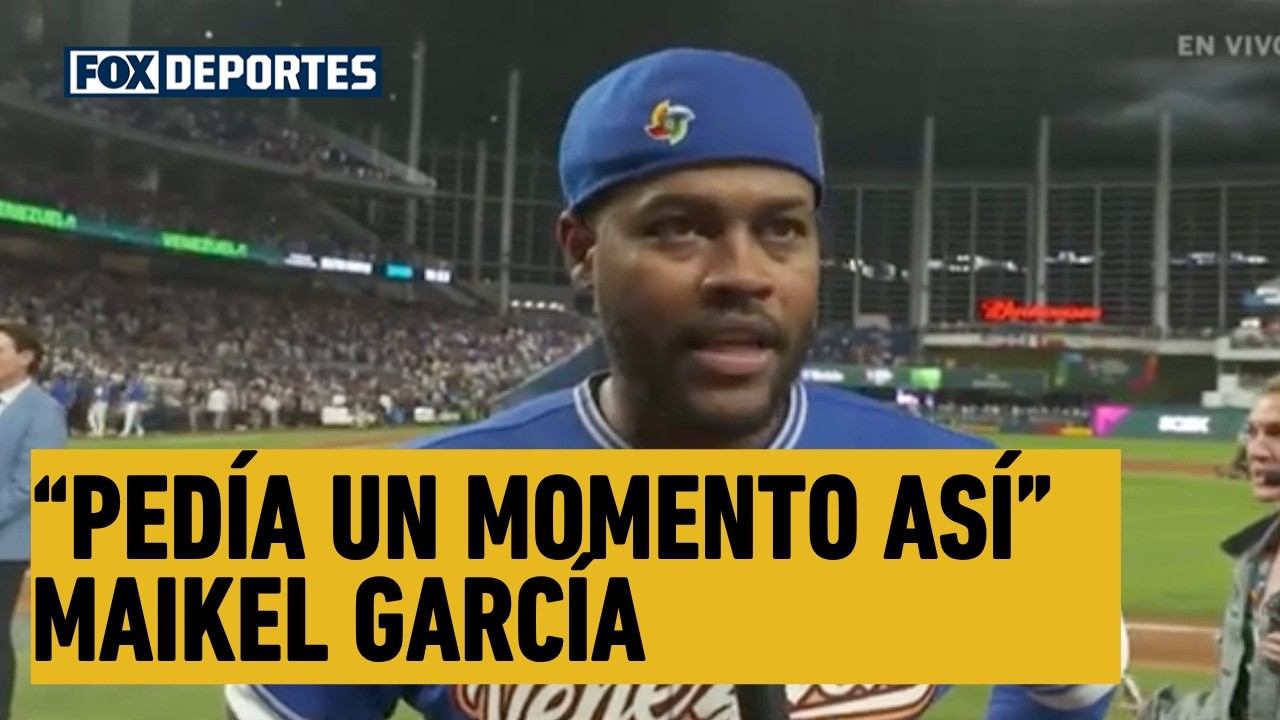 VENEZUELA vs ITALIA: "Pedía un momento así", MAIKEL GARCÍA, uno de los héroes venezolanos | WBC 2026