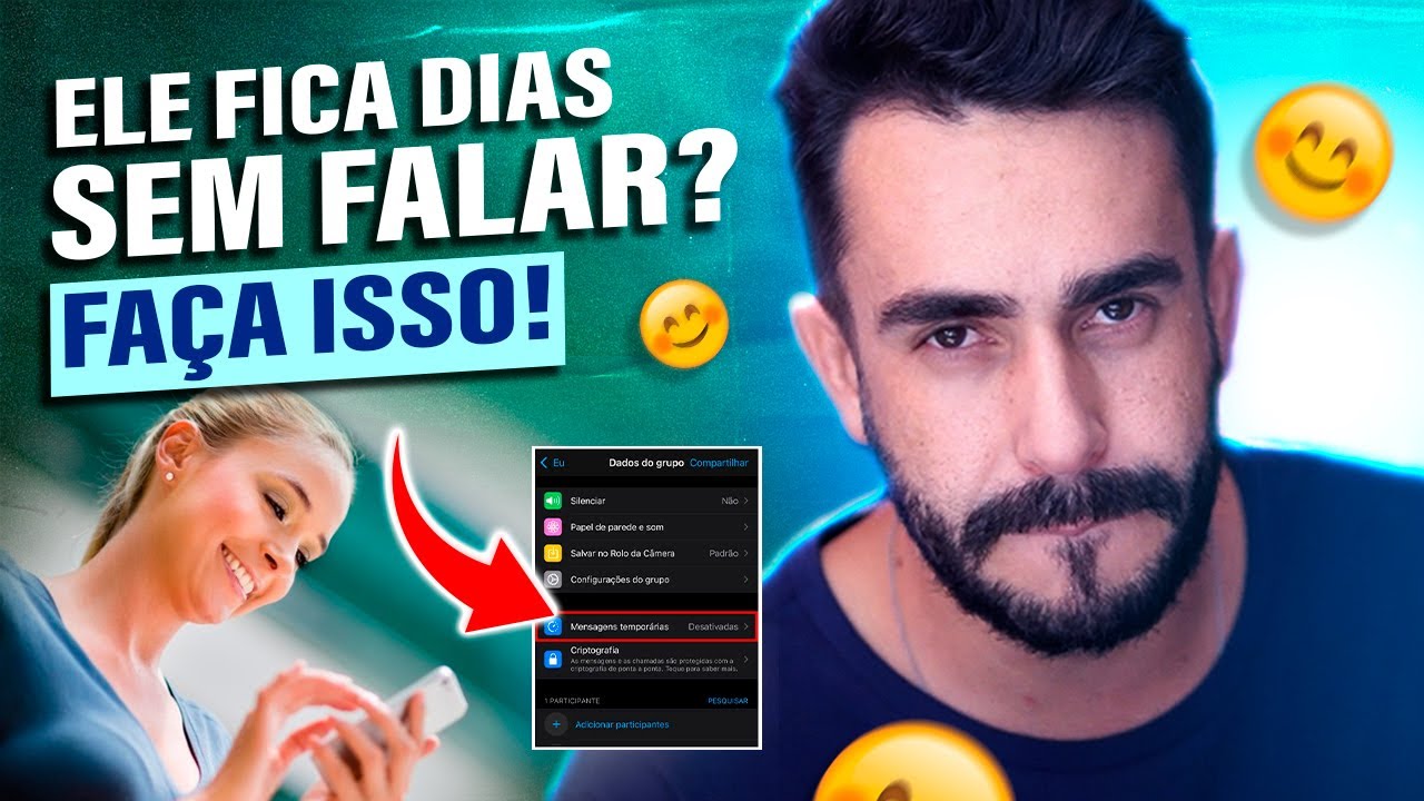 ELE fica dias sem falar, será que é normal? FAÇA ISSO AGORA