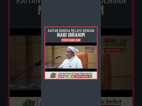 Syeikh Zainul Asri - Kaitan Bangsa Melayu Dengan Nabi Ibrahim #ShopeeYTDeals