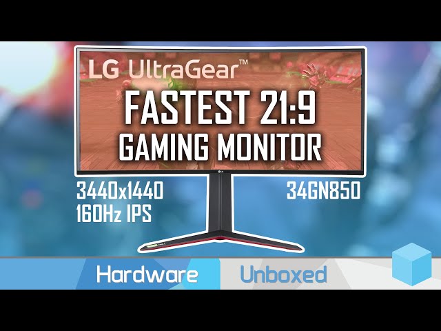 Màn hình máy tính LG UltraGear 34'' 34GN850-B Nano IPS Cong QHD 160Hz 1ms  VESA Display HDR  G-SYNC