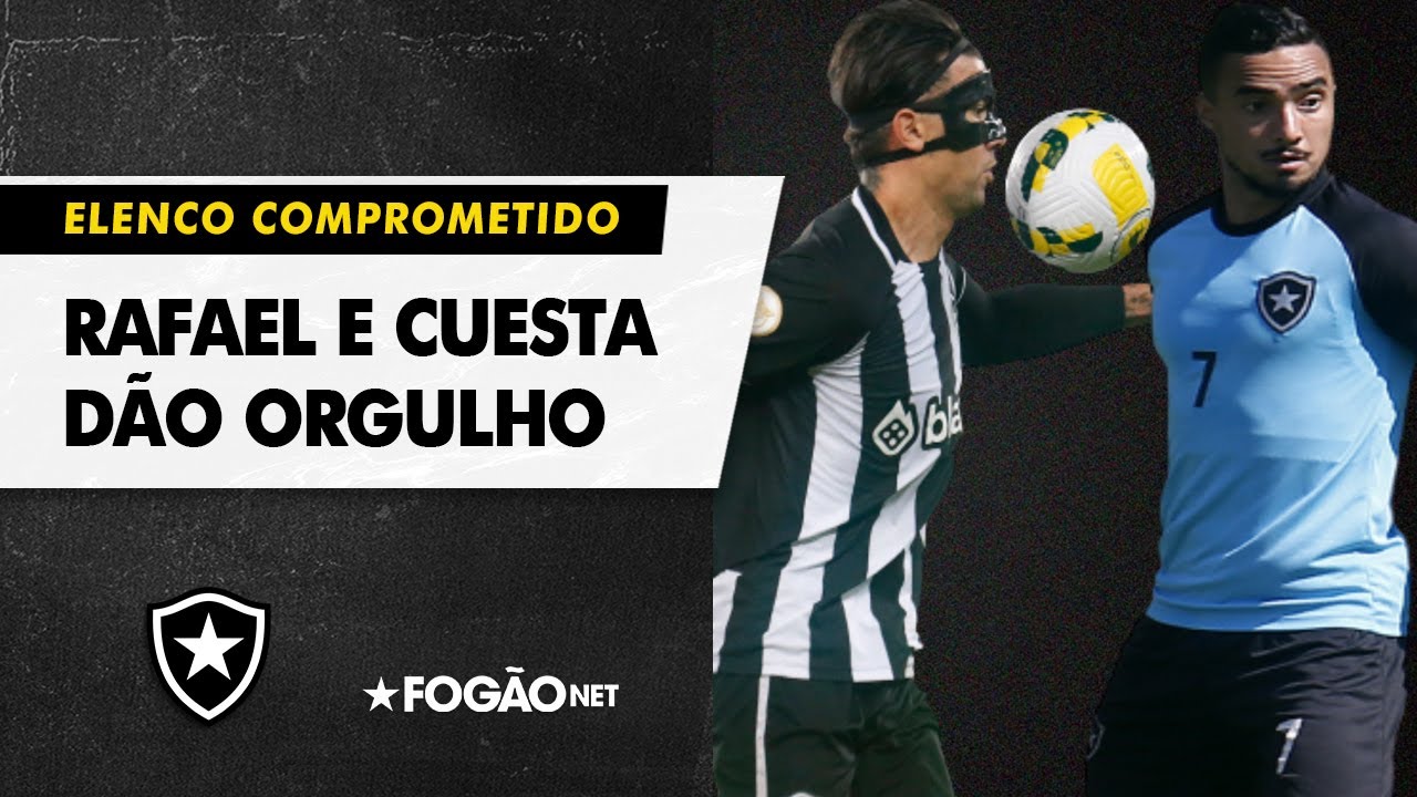 VÍDEO: Rafael e Victor Cuesta dão exemplos do comprometimento do grupo com o Botafogo