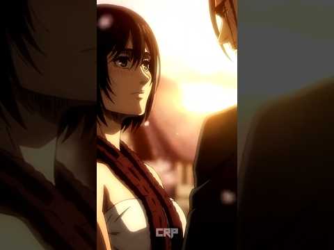 Mikasa hat ihren Traum verloren...💔🥀😭 [Traurige Bearbeitung] #eren #mikasa #attackontitan #traurig