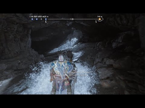 Atreus tells Mimir about Garm and Fenrir - God of War Ragnarok