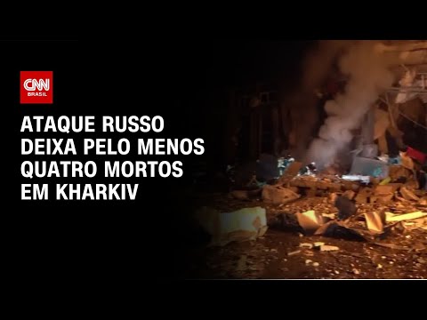 Ataque mais intenso da Rússia contra Ucrânia deixa quatro mortos e feridos| CNN NOVO DIA