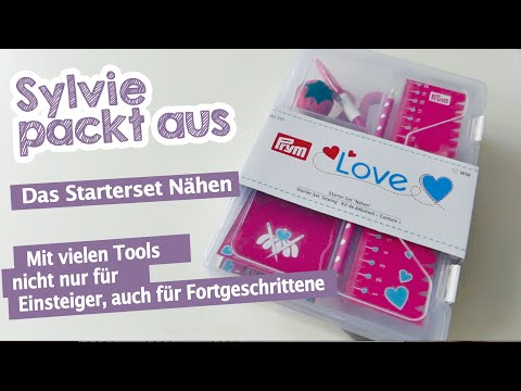 Sylvie unpacks - useful helpers - the sewing starter set #unboxing #sewingtools