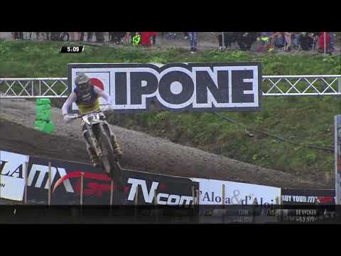 Herlings passes Paulin - MXGP of Sweden 2017