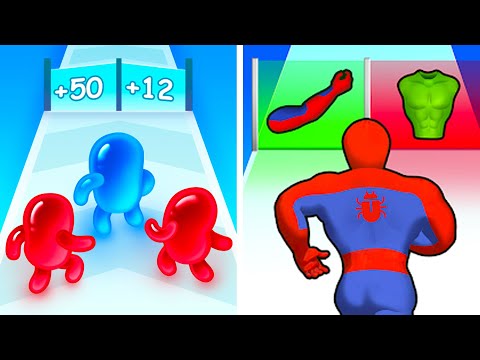 Join Blob Clash 3D vs Mashup Hero |⭐✅❤️✅⭐| All Level Gameplay Android iOS HJ4788
