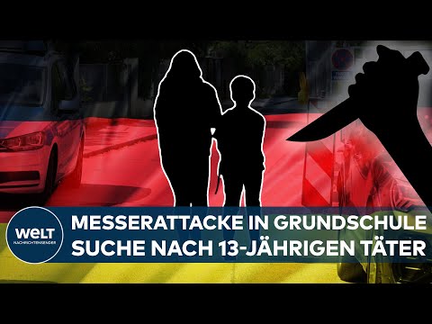 MESSERATTACKEN VON KINDERN! Polizei fahndet nach 13-jährigem Täter! Gewalt in der Schule eskaliert