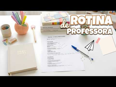 ROTINA DE PROFESSORA – DIA DE PROVA! ✏️? | COLORINDO TOGETHER