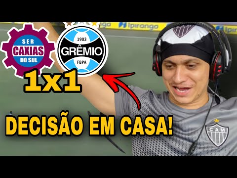 FINAL DO GAUCHÃO 2023 - Caxias 1x1 Grêmio no 1º jogo