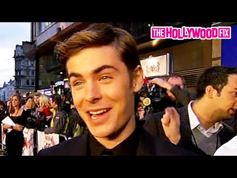 Zac Efron Speaks On Kissing Vanessa Hudgens & Their Relationship At High School Musical 3 Premiere