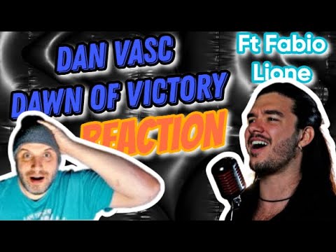 First Time Listening To - Dan Vasc (Fearless) Dawn Of Victory ft Fabio Lione