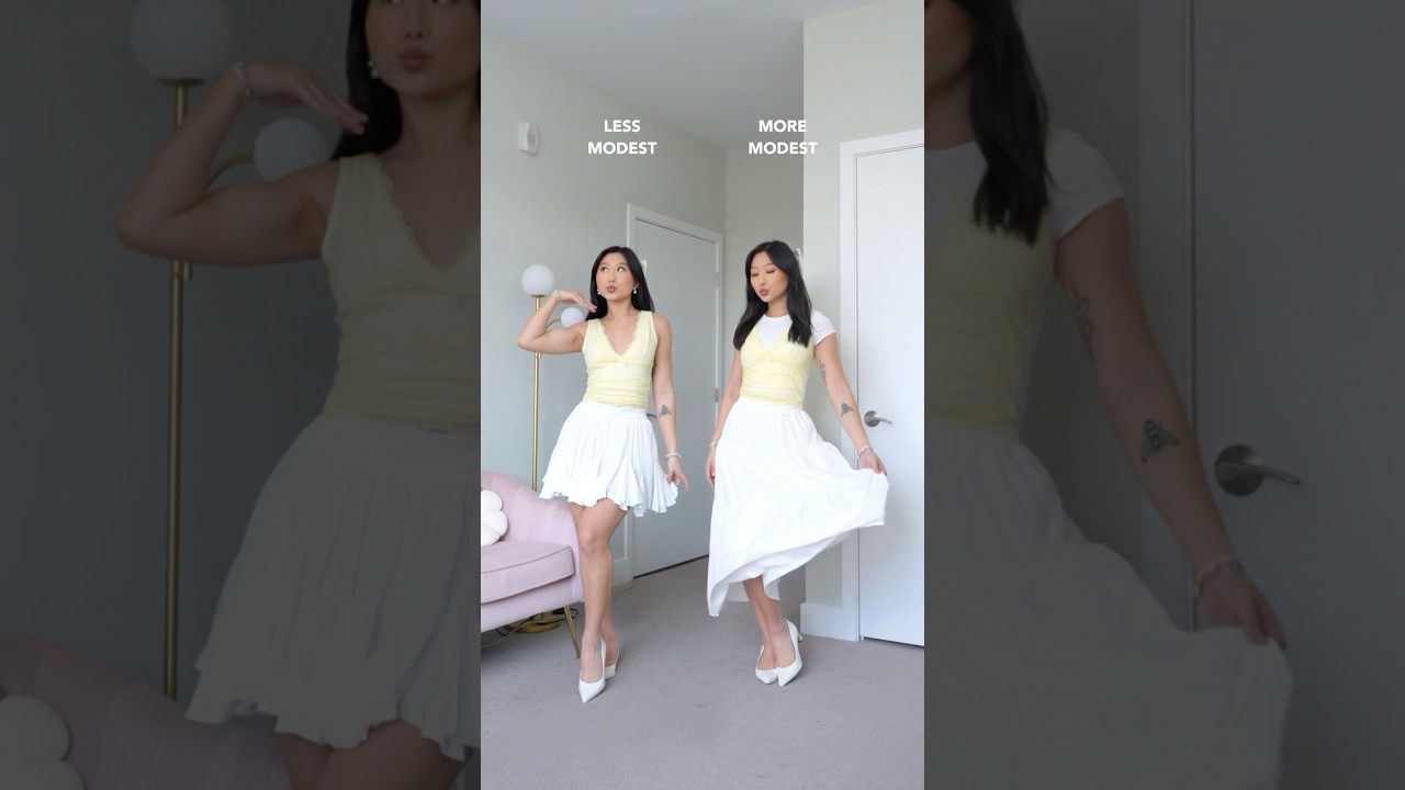 modest variation ideas: spring edition 🌼🦋💕 #thisorthat #howtostyle #outfitidea #modestoutfit