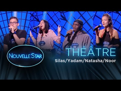 Théâtre -  Nouvelle Star 2017 -  (Silas, Yadam, Natasha, Noor)