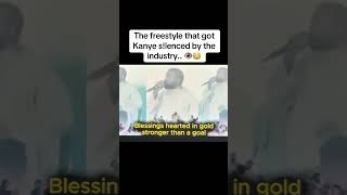 Freestyle that made Kanye not liked by the industry.. 👁️😳