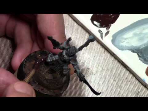 Painting Dark Eldar Drukhari Kabalite Warriors