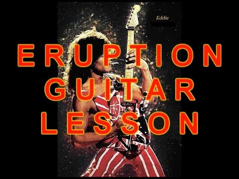Van Halen - Eruption Guitar Lesson - pt1