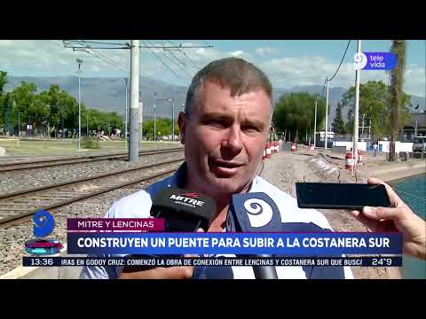 Comenzaron las obras para el puente que conectará Guaymallén y Godoy Cruz
