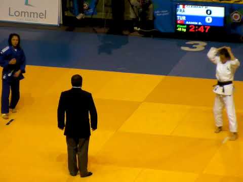 EC JUN 2011 48  CLEMENT Melanie FRA SAHIN Ebru TUR F